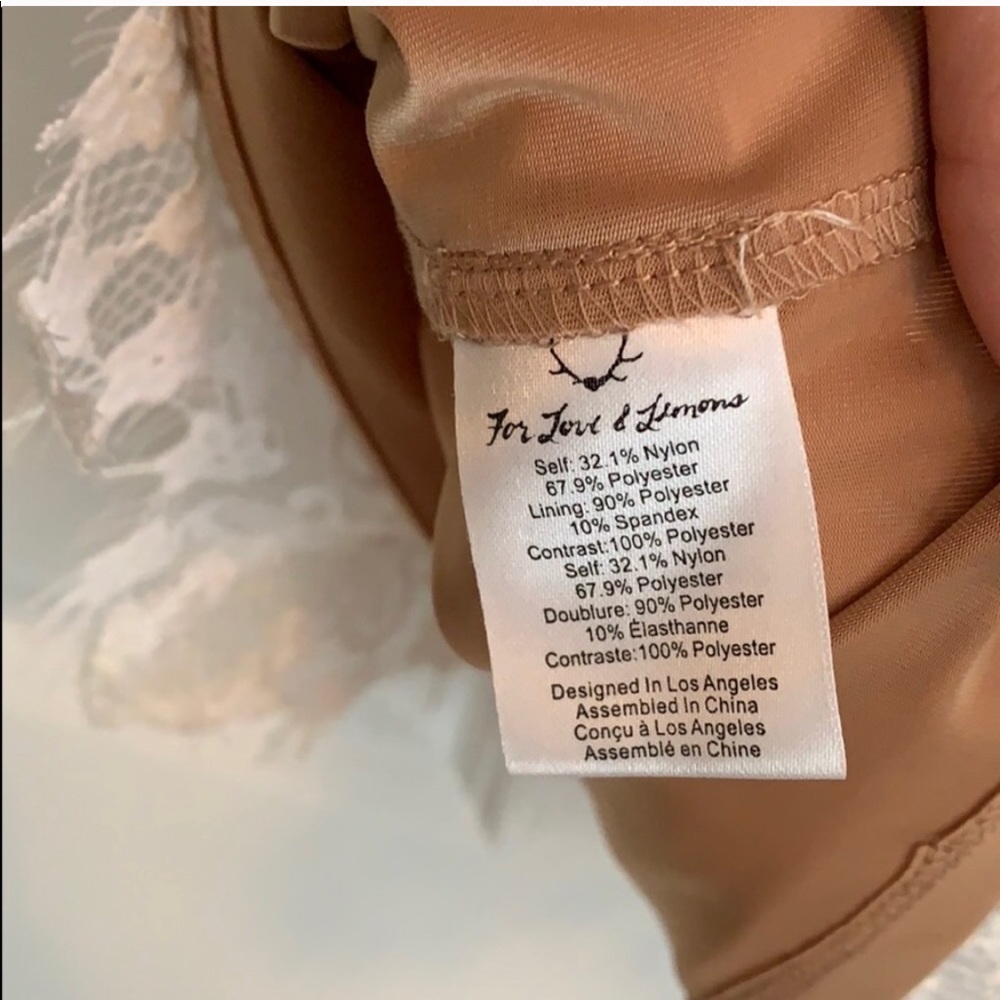 Rare For Love and Lemons FL&L Vivian Lace Dress Size Small EUC - Picture 12 of 12
